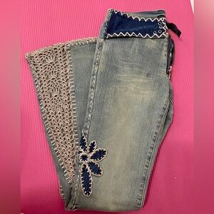 Vintage 90’s flare jeans size 27 Bebe.